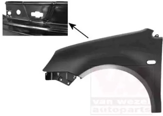 VAN WEZEL 5827655b - Крыло